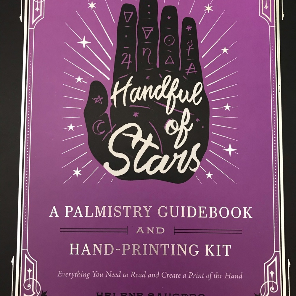 Handful of Stars Guidebook and hand printing kit